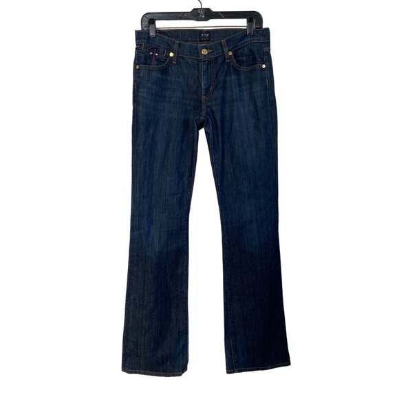 COH Citizens of Humanity Jeans 28" X 34" Kelly Dark Wash Bootcut Lowrise - Picture 1 of 10